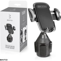 Bintoi® T300 - Supports de téléphone Accessoires de voiture intérieur - Support universel de téléphone GSM pour voiture - Support de gobelet pour voiture - Support de téléphone mobile pour voiture - Cadeau