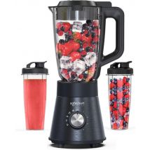 Blender Safecourt Kitchen - 5 programmes automatiques - Smoothie - 1300 watts - Noir