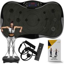 Plateforme vibrante - Zoluko Fitness – 99 niveaux – 5 programmes – Bluetooth & USB – Télécommande