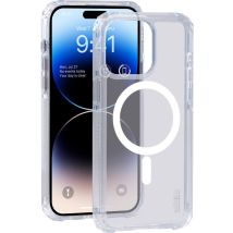 SoSkild Case iPhone 15 Pro MagSafe - Defend Heavy Impact Case - Étui magnétique Magsafe transparent - Transparent