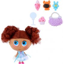 Eddy Toys Set de poupées - Avec accessoires - 20x11x19cm - Thème Dessert
