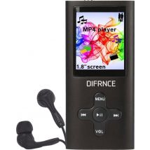 Difrnce MP1851 - Lecteur MP4 - 4GB - Noir