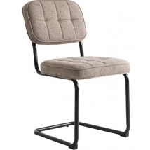 Criks Design Chaises de salle à manger Flexa - Lot de 2 - Taupe - 46 x 87 cm