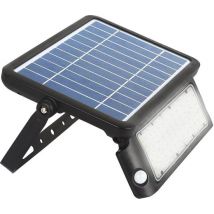 Projecteur LED solaire avec détecteur de mouvement - 3 modes - Sans fil - 1080 lumens - Noir