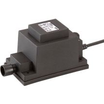 Lampes de jardin : Transformateur 12V/150W - Noir