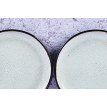 assiette IRIS Ø16cm - 6 pièces - Blanc ivoire