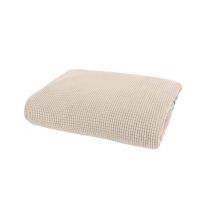 Protège siège souple et extensible - Protège canapé - Beige - 114 x 245 cm