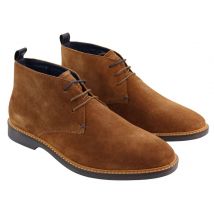 Cavani Chukka Boots Men - Tige en daim et laçage - Taille 44 - Tan