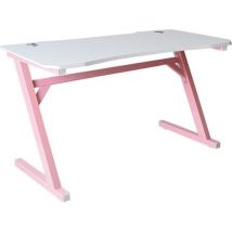 Bureau fille rose - bureau enfant - table ordinateur