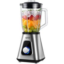 Blender Safecourt Kitchen, 1200 watts, 3 positions, acier inoxydable