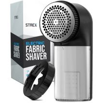 Strex Lint Remover - Electric Lint Remover - Lint Clippers - Battery-powered Lint Remover - 3 Stages