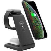 MW® DO100 - Chargeur sans fil - 3-en-1 - Chargeur iWatch & AirPods - Chargeur sans fil iPhone