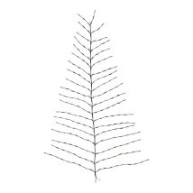 Home & Styling Chaîne lumineuse avec minuterie - 130x200cm - Blanc chaud