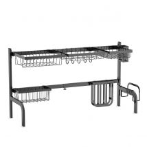 Coast Cadre d'égouttage pour évier Cadre pour lave-vaisselle à 2 étages Largeur réglable 53-99 cm
