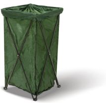 Kinzo Garden Waste Bag with Standard 170 L - Leaf Waste and GFT Waste - Handle - Reusable and Foldable - Dark Green