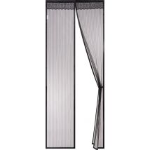 O'DADDY® Rideau de porte - Rideau anti-mouches - Magnétique - Moustiquaire de porte Deluxe 92 x 230 cm - Noir Hor - Rideaux de porte