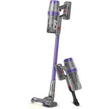 Aspirateur-balai sans fil TurboTronic CF7 - Haute aspiration - Dépoussiéreur - Violet