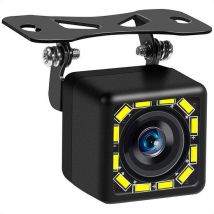 Strex Caméra de recul - RCA universel - Vision nocturne 12 LED - Étanchéité IP68 - Caméra de recul voiture