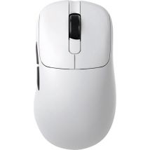 Ajazz AJ179 - Souris de jeu sans fil - 26000DPI - Filaire/2.4G - PAW3395 - Léger 58G - Blanc