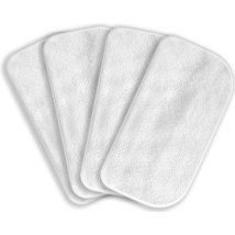 LUMAN Steam Cleaner Microfibre Cloth Set - Suitable for V1 - Steam Cloth - Microfibre Cloth - Refill - 4 Pieces