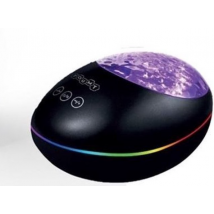Foumt LuckyStone Star Projector - Projecteur Galaxy - Veilleuse - Boîte à musique bluetooth - Noir