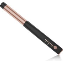 Fer à boucler sans fil Iqonic - rechargeable par USB - batterie 2500mAh - portable - 3 niveaux de chaleur - or rose