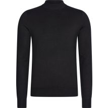 Mario Russo Turtle Neck - Pull homme - Pull homme - Col roulé homme - L - Noir