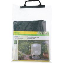 Kinzo BBQ Cover - Housse de protection pour barbecues ronds - Imperméable - Polyéthylène résistant et recyclable - 70 x 80 CM - Noir