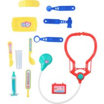Eddy Toys - Set de docteur - 13 pièces - Mallette de rangement incluse