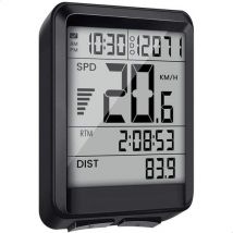 Strex Wireless Bike Computer - 17 Functions - Extra Large Screen - Wireless Bike Computer Wireless Waterproof - NL Manual