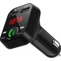 Émetteur FM Bluetooth - Récepteur Bluetooth embarqué - USB - Kit mains libres pour voiture
