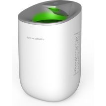 Déshumidificateur Dry Pro d'Erikssøn - Déshumidifie jusqu'à 0,6 litre par jour - Convient pour la maison, la chambre à coucher, la salle de bain, le salon et le sous-sol - Déshumidificateur - Blanc