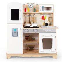 Coast Jeu pour enfants - pour la cuisine - Jouets de cuisine imitation - avec sons et lumières réalistes - Micro-ondes et robinet
