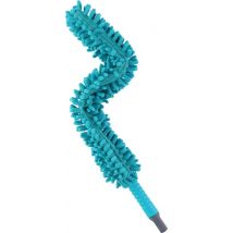 Kit de nettoyage Alpina - 7 pièces - Microfibre - Serpillère - Raclette à vitres - Racleur - Manche télescopique - Balai pliable