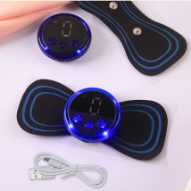 Massage EMS - Digital - EMS Mini appareil de massage - Massage électronique de stimulation musculaire - Electro massage - Massage par électro stimulation - Cou - Dos - Abdomen - Muscle