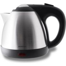 Inventum HW508 - Bouilloire - Capacité 0,8 litre - Acier inoxydable - 1100 watts - Acier inoxydable/Noir