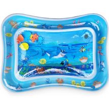 Frummel Water Playmat Baby - Matelas d'eau - Matelas de jeu - Gonflable - Jouets d'eau pour bébé - Cadeau de maternité - Bébé Requin
