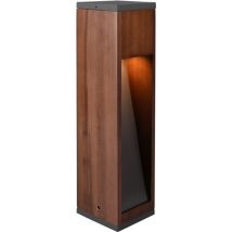 Lampes d'extérieur sur pied Trio Canning, Marron