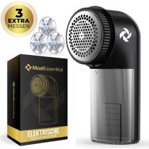 MostEssential Luxury Lint Remover - Tondeuse à peluches - Démêlant - Démêlant - Rouleau à vêtements - Brosse à vêtements - Détacheur de peluches - 3 lames de rechange incluses