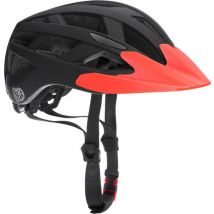 Casque de vélo Spielwerk Kids - M 54-57cm - Homologation CE - Noir/Orange