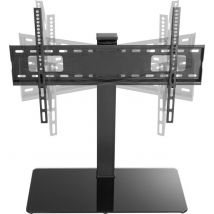 Support TV - trépied TV - modèle de table - rotatif - hauteur réglable de 67 cm à 79 cm