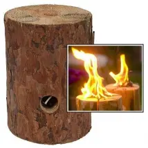 Torche suédoise 20 cm - Jardin - Décoration de jardin - Bougie de jardin