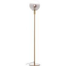 Lampadaire d'intérieur - Brilliant - Flamboyant - Verre Fumé - Métal/Verre - 52 W