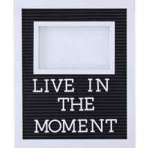 ArtiCasa tableau de lettres avec cadre photo - 188 lettres - 28x23x3cm