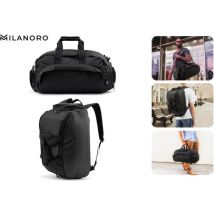 Milanoro - Sac à dos/sac de sport multifonctionnel 2 en 1 - Sac de sport