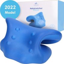 Masseur - Lifeproducts - Étirement pour le cou - Coussin de massage - Massage cervical - Bleu