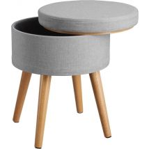 tectake - 403971 Tabouret d'assise Yara gris clair EAN 4061173157478