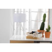 Zuiver Lampe à poser sur trépied Blanc - 28x28x51 - 230 V - 9 W - Longueur du cordon 1,70m
