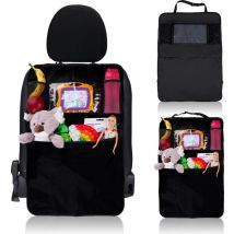 All Ride Car seat organizer - Organiseur de voiture - Porte-tablette - Noir