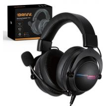 Drivv. PRO Gaming Headset with Microphone - Casque de jeu - Convient pour PS4, PS5, Xbox One, Xbox Series et PC - Casque de jeu